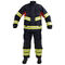 Αναπνεύσιμος ιματισμός πυροσβεστών, κοστούμι διάσωσης πυρκαγιάς ζωνών ινών Aramid